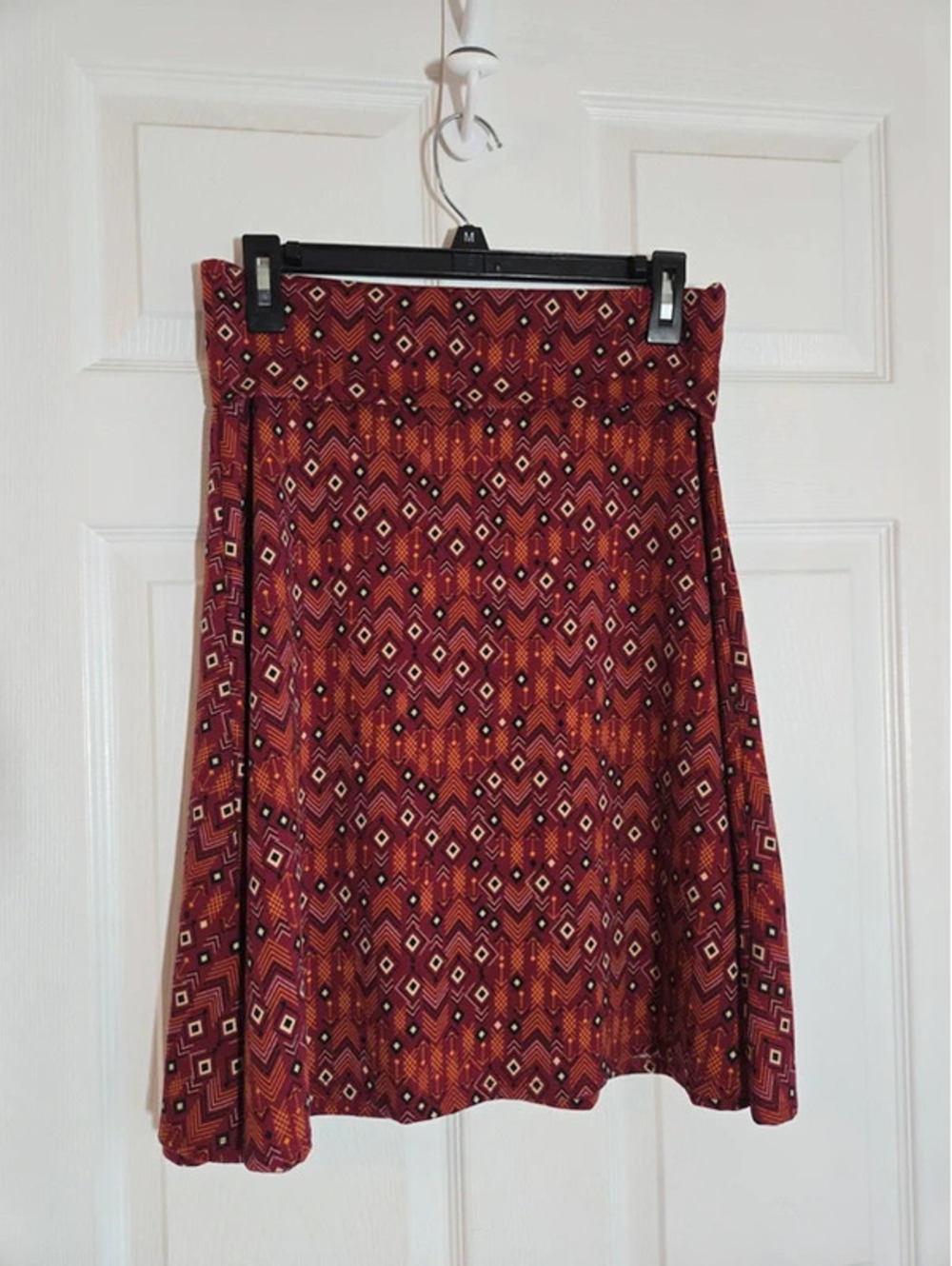 Lularoe falll colors foldover skirt size medium